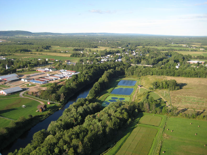 Exhibition Grounds, River Bend Cranberry Farm, Waste Water Treatment Plant